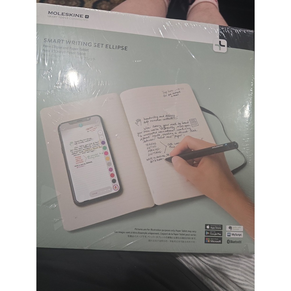 Moleskine Smart Writing Set -Notebook and Smart Pen -Black